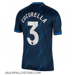 Chelsea Marc Cucurella #3 Vieraspaita 2023-24 Lyhythihainen